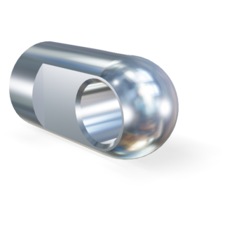 M10 Oeillet inox 304 (19mm, épaisseur 12mm, trou 8.1 mm)