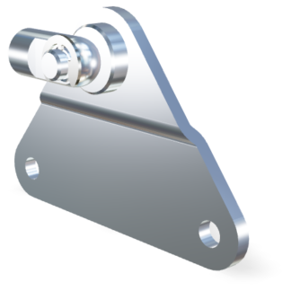 M5 Oeillet (épaisseur 6mm, trou 6.1mm) et support latéral